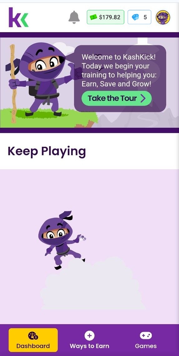 KashKick app screenshot 1