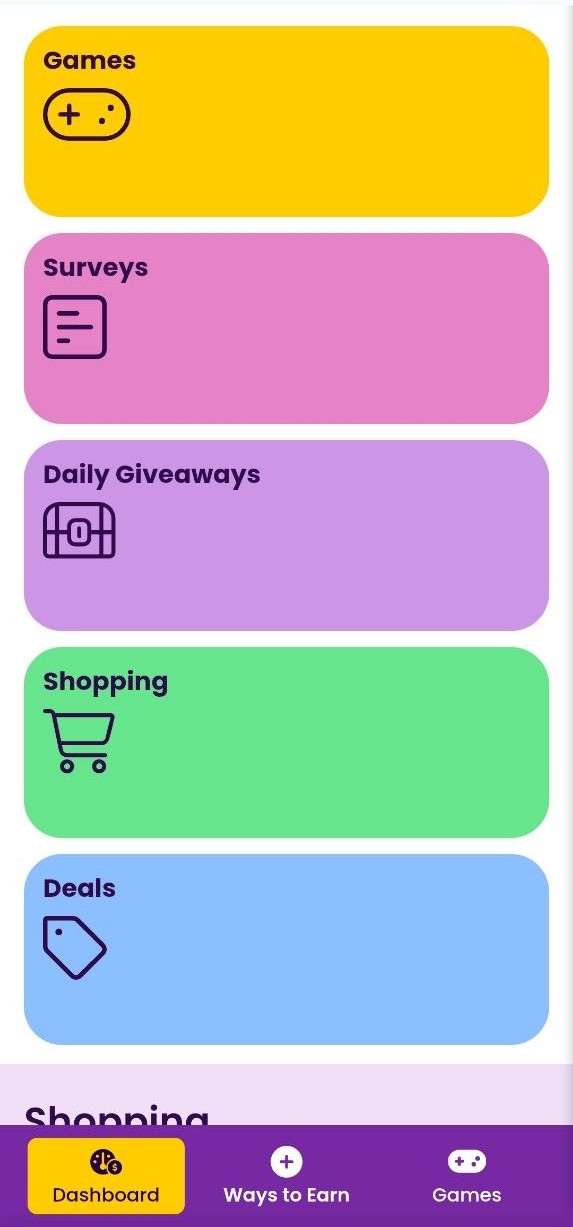 KashKick app screenshot 2