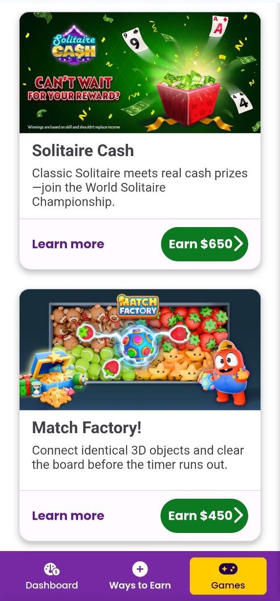 KashKick game offers screenshot 2