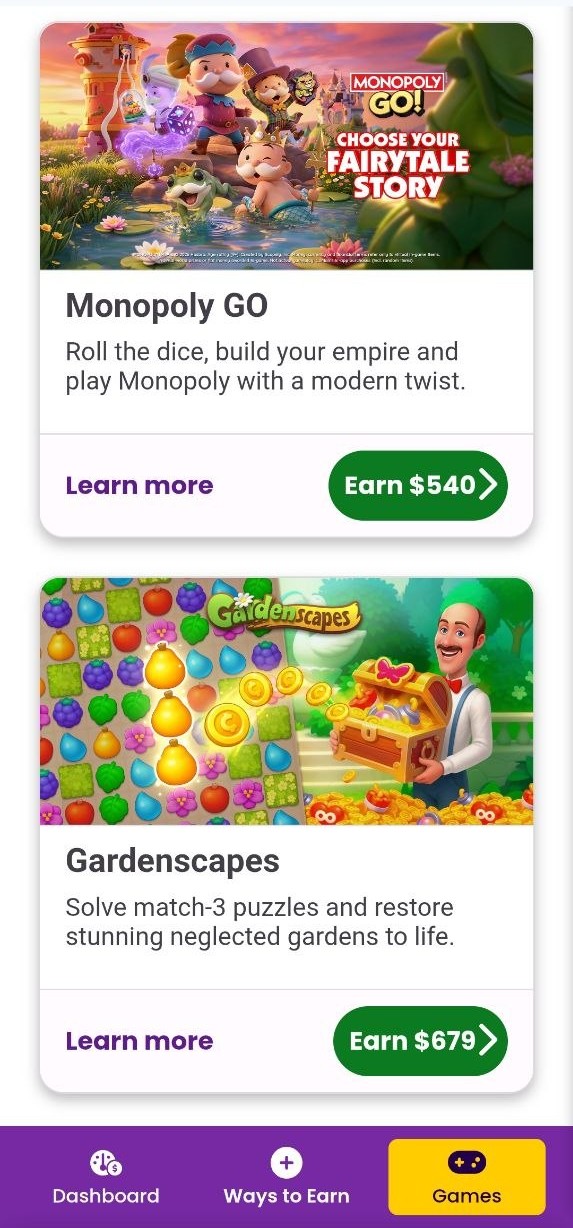 KashKick game offers screenshot 4