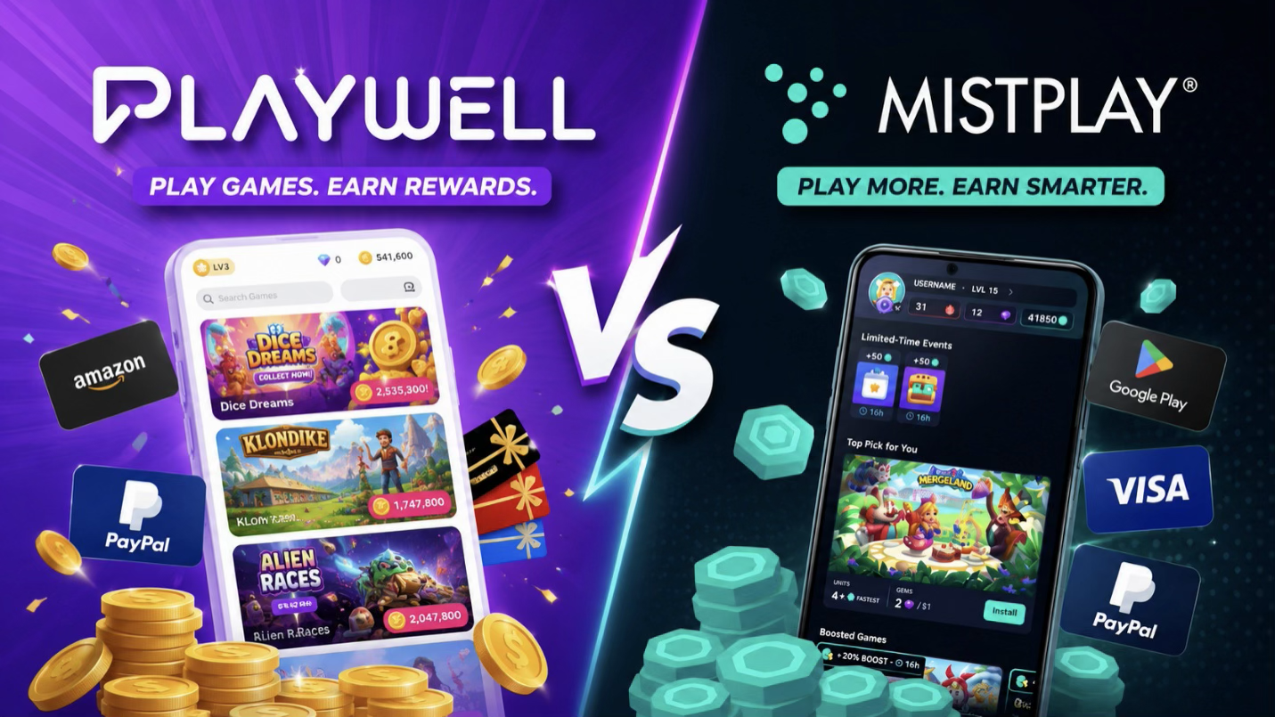 PlayWell vs Mistplay comparison