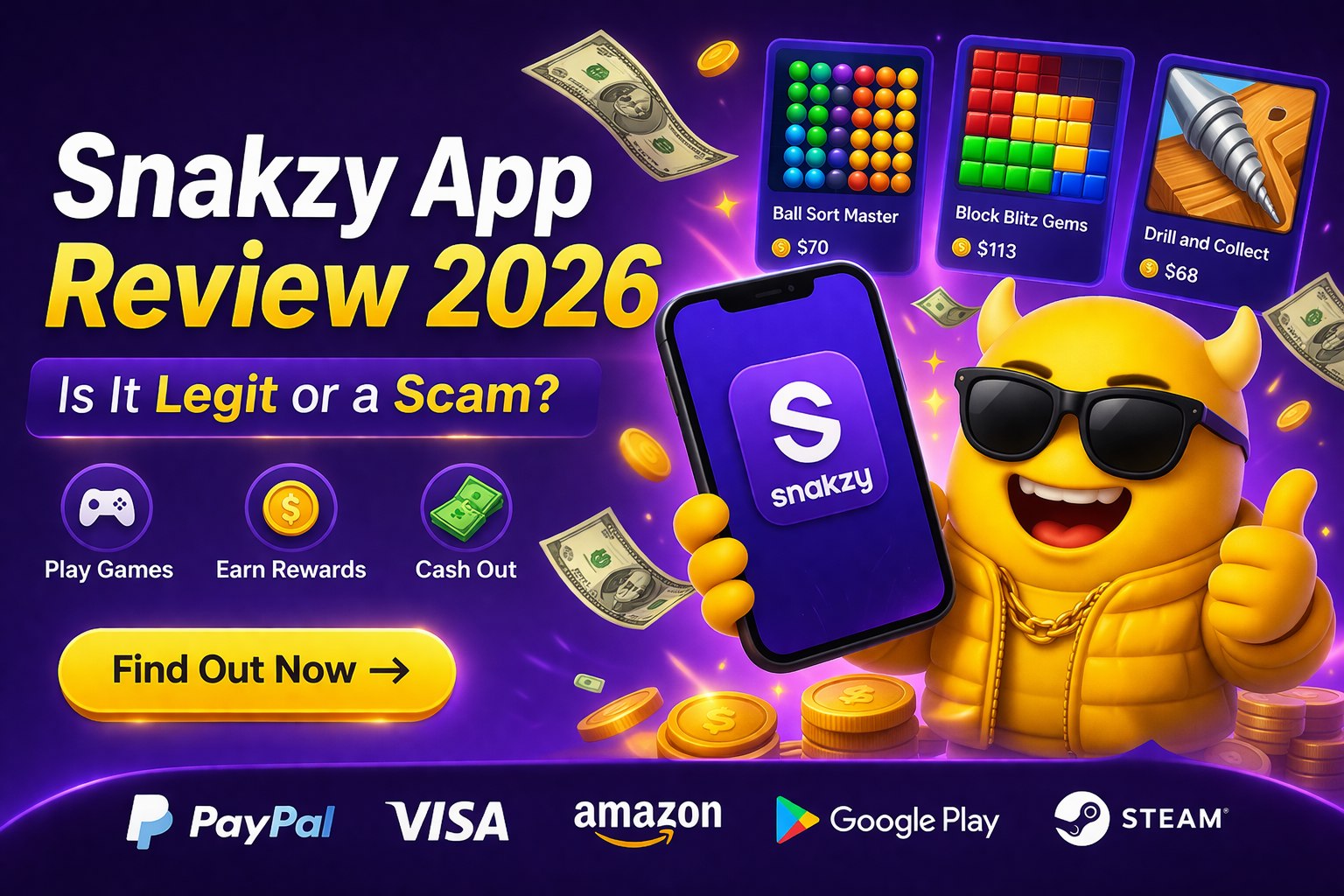Snakzy App Review 2026: Is It Legit?