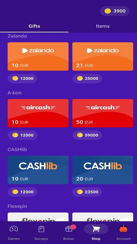 Snakzy shop — slide 3