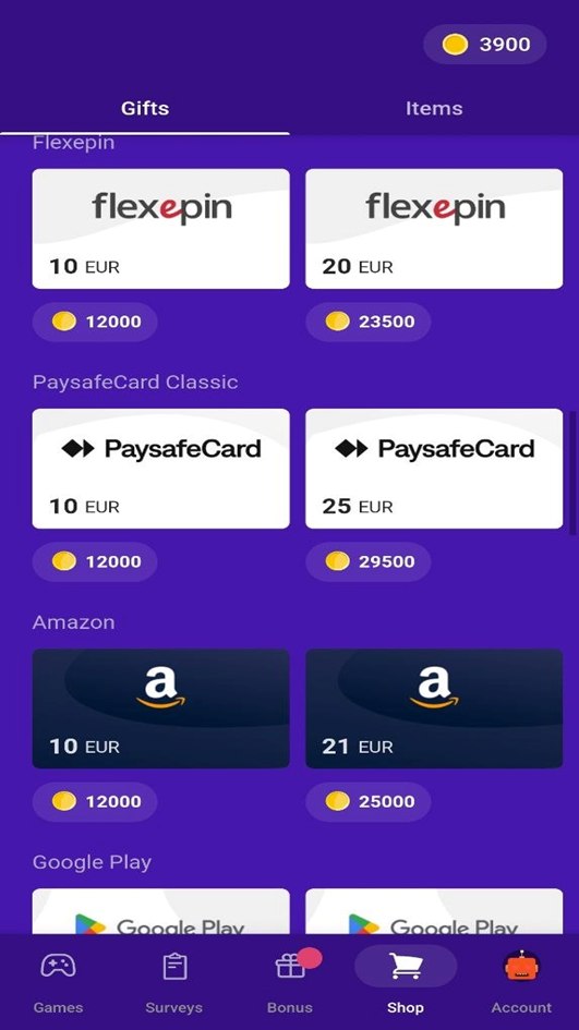 Snakzy shop — slide 4