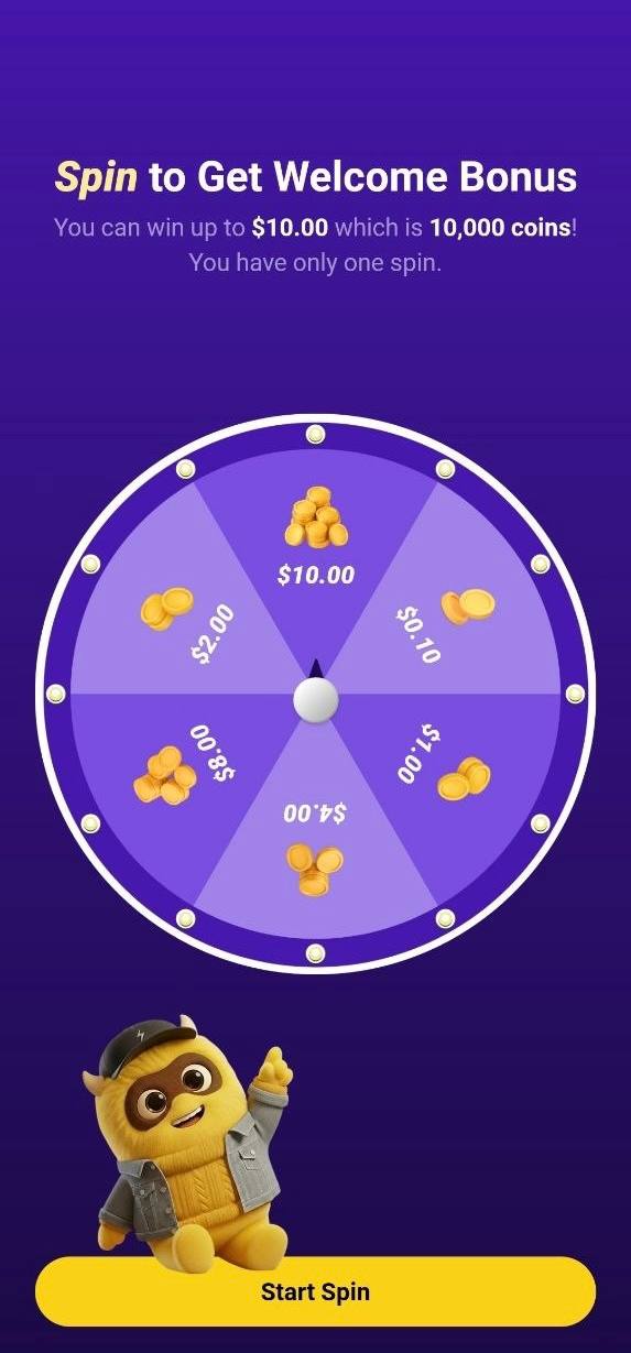 Snakzy welcome bonus — step 3