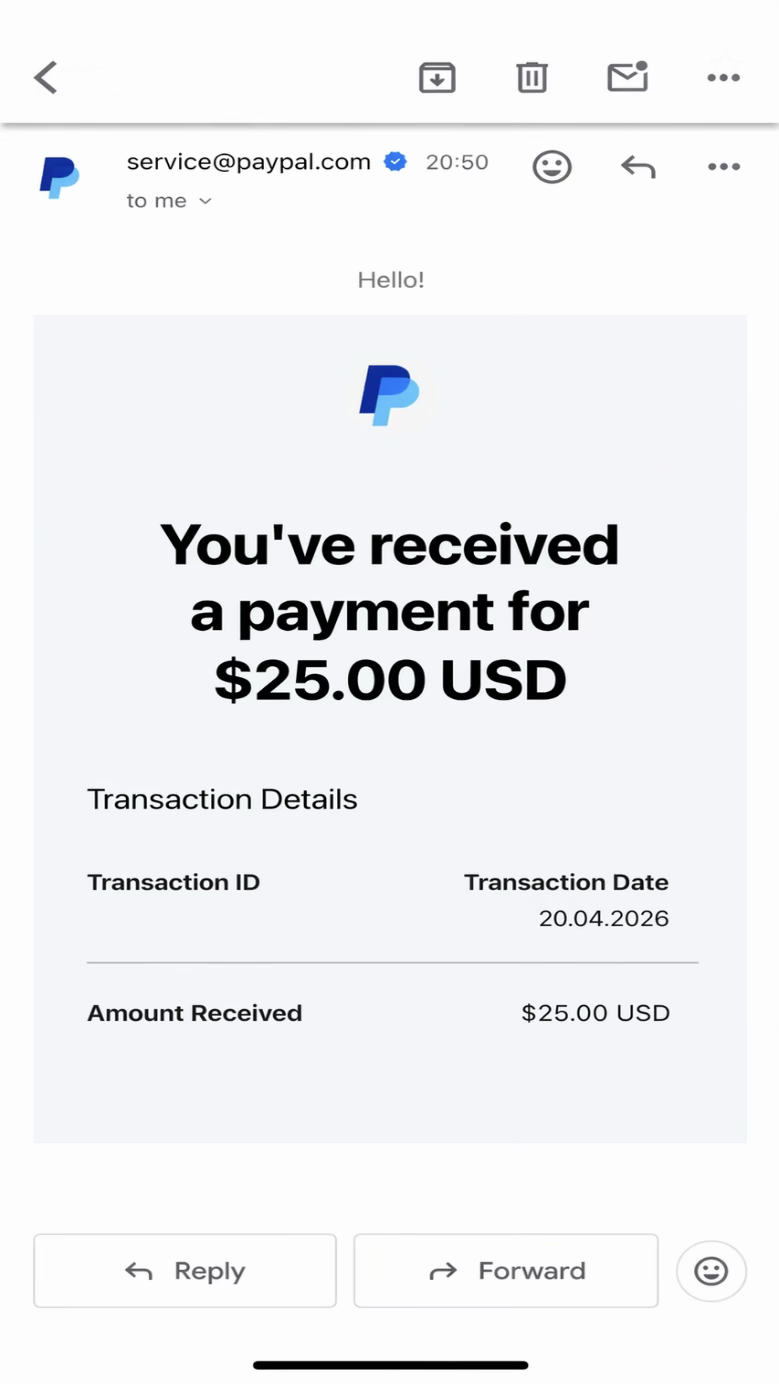 Swagbucks PayPal withdrawal screen 2